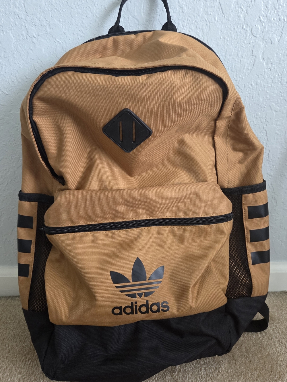 Adidas Golden/black Backpack